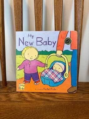 My New Baby Board Book by Rachel Fuller Child's Play